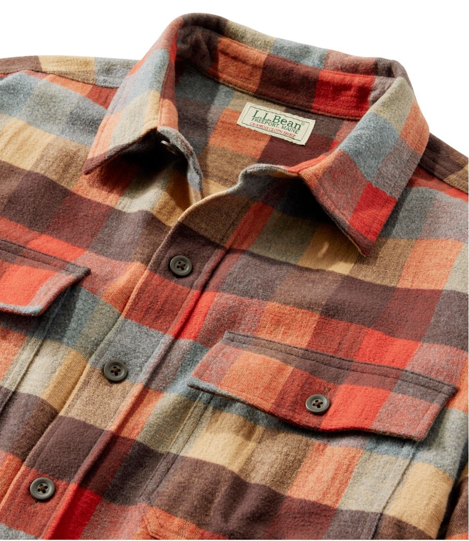 Men's Chamois Shirt, Traditional Fit, Plaid | L.L.Bean Best Seller