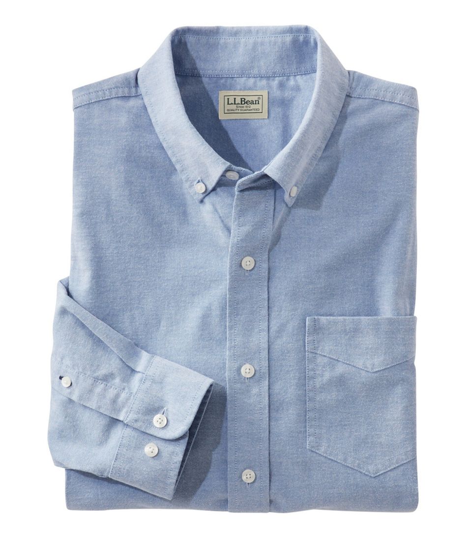 Men's Comfort Stretch® Oxford Shirt, Traditional Untucked Fit | L.L.Bean Exclusive