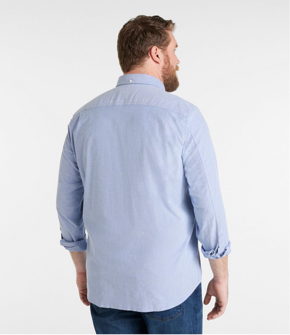 Men's Comfort Stretch® Oxford Shirt, Traditional Untucked Fit | L.L.Bean Exclusive