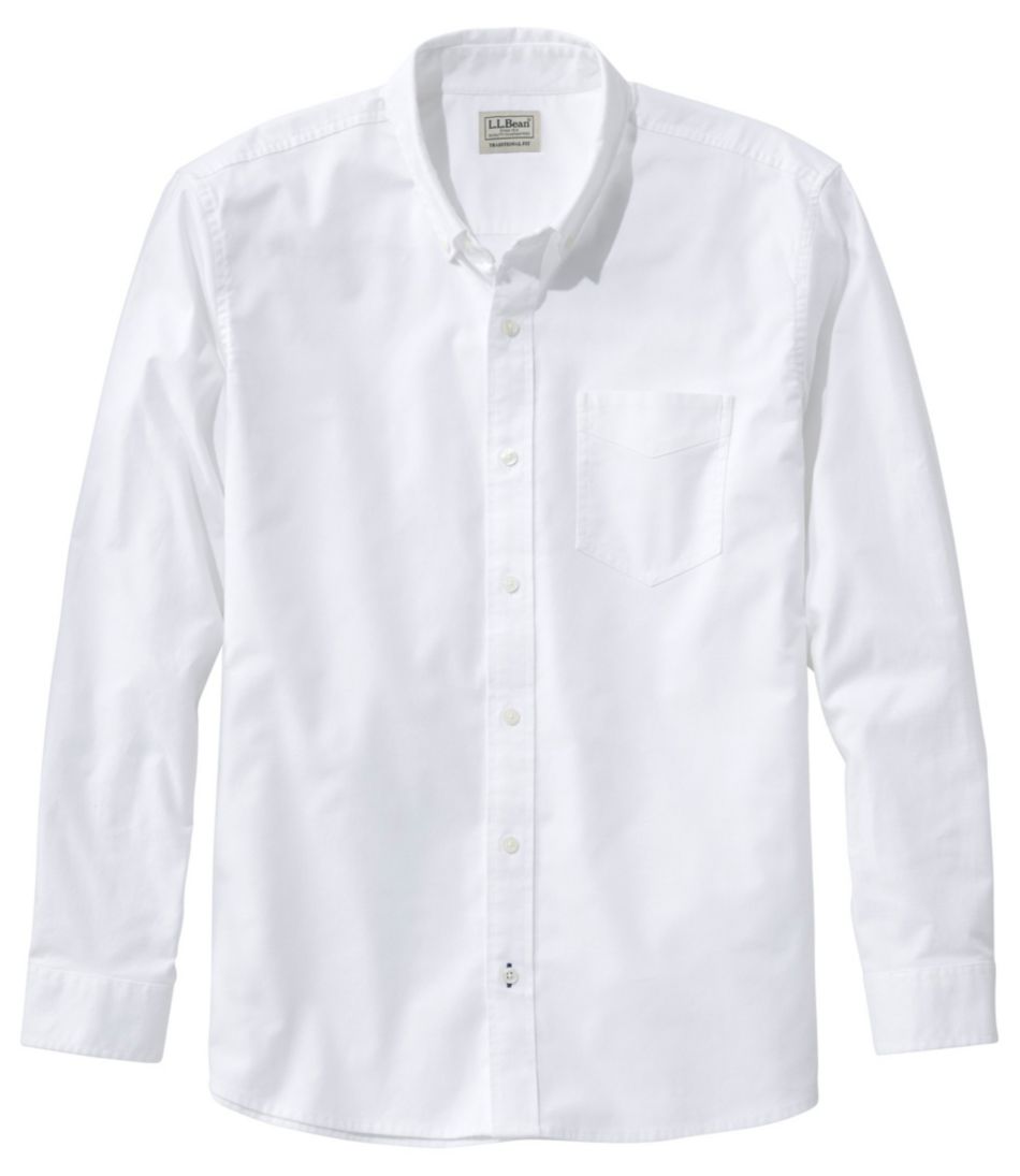 Men's Comfort Stretch® Oxford Shirt, Traditional Untucked Fit | L.L.Bean Exclusive