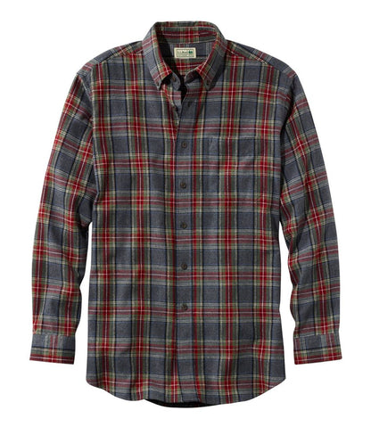 Men's Scotch Plaid Flannel Shirt, Slim Fit | L.L.Bean Essential