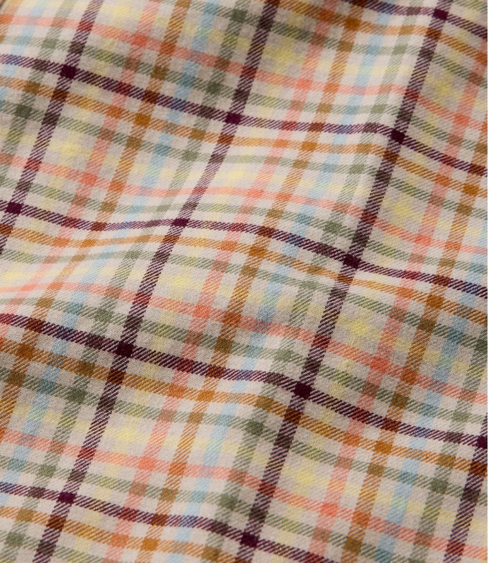 Men's Brushed Jaspé Twill Shirt, Plaid, Traditional Untucked Fit | L.L.Bean Latest