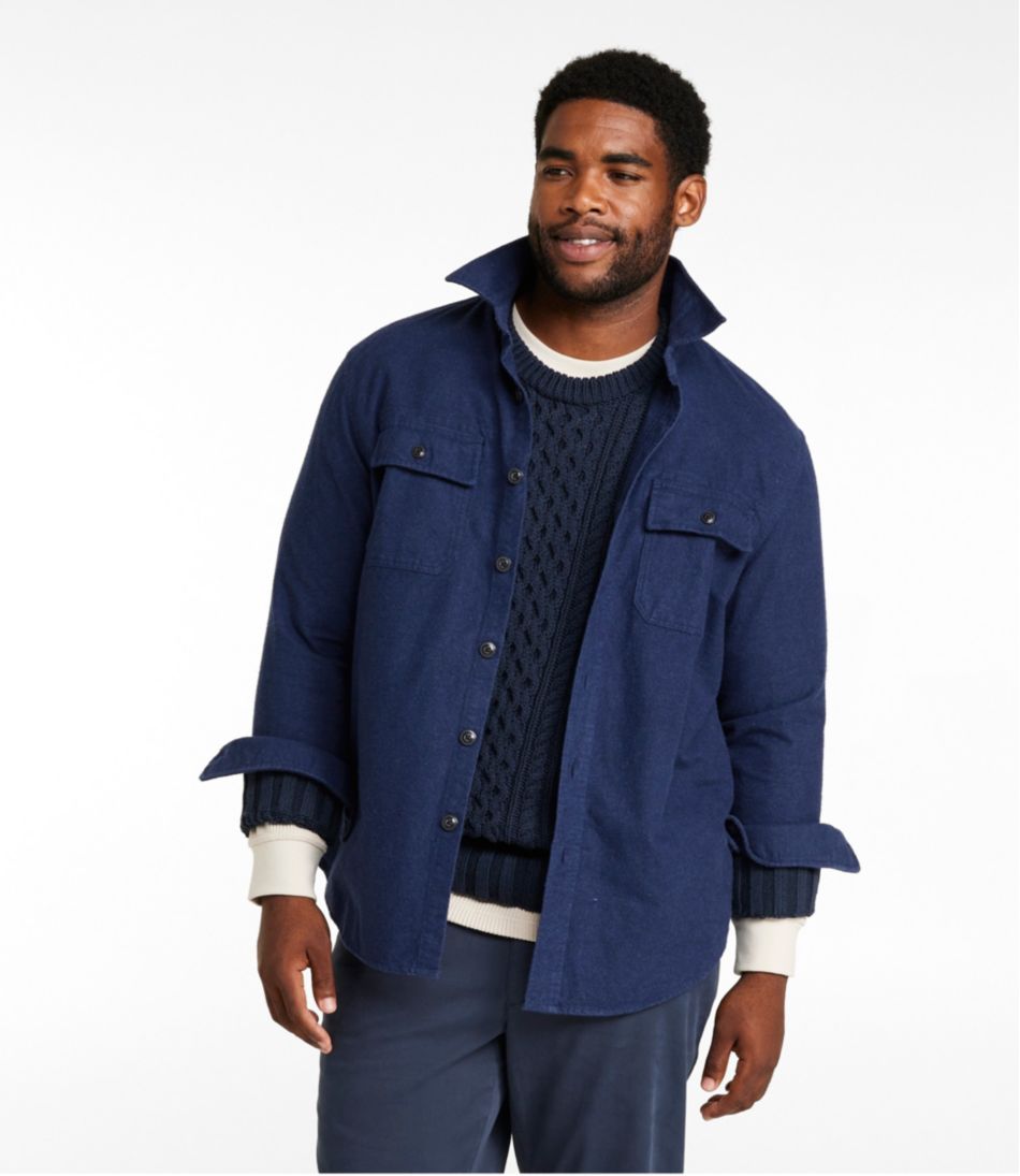 Men's Signature 1933 Chamois Cloth Shirt, Slim Fit | L.L.Bean Featured