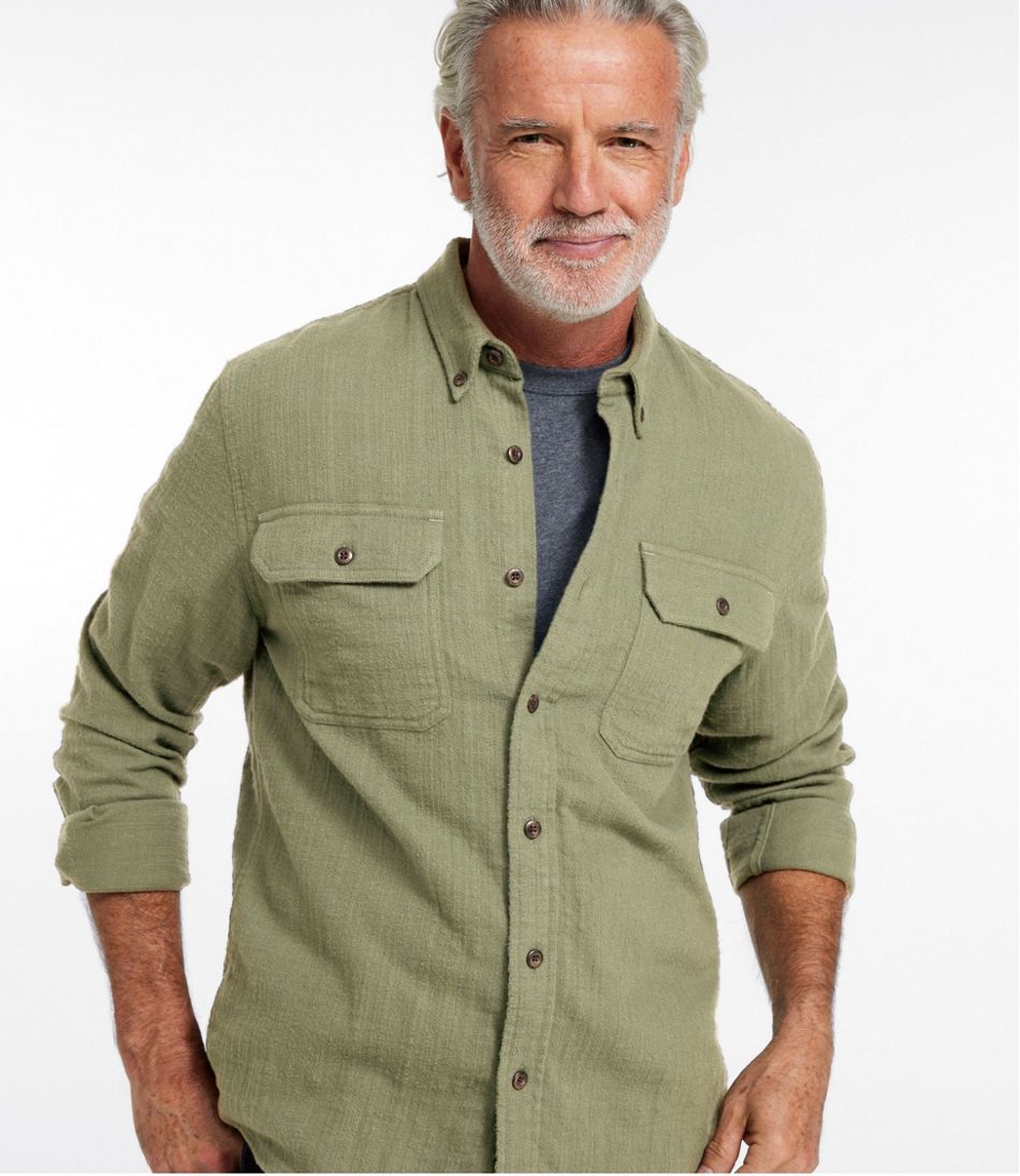 Men's 1912 Field Flannel Shirt, Slightly Fitted Untucked Fit | L.L.Bean Trending