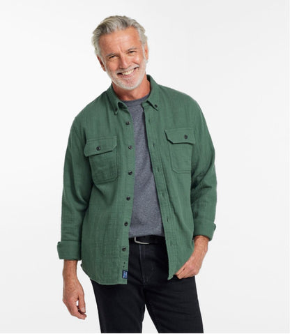 Men's 1912 Field Flannel Shirt, Slightly Fitted Untucked Fit | L.L.Bean Trending