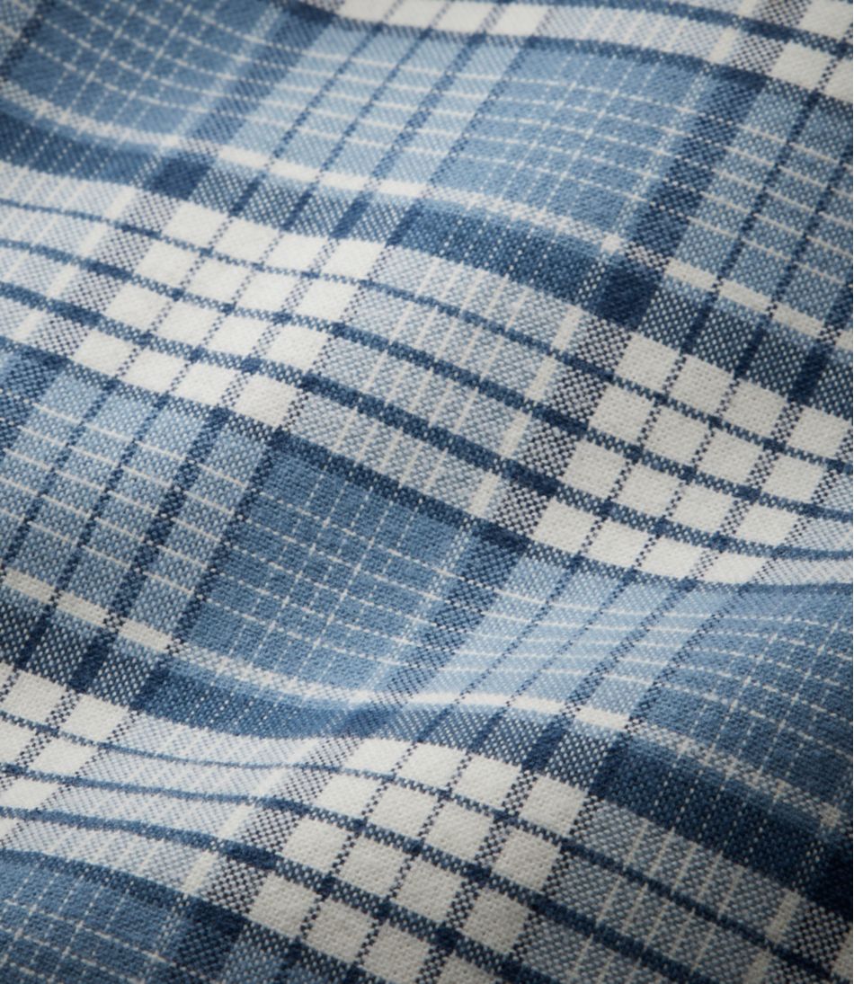 Men's Comfort Stretch® Oxford Shirt, Traditional Untucked Fit, Plaid | L.L.Bean Signature