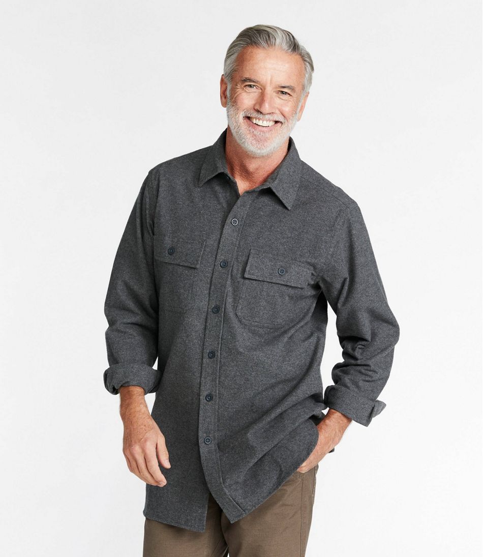 Men's Chamois Shirt, Slightly Fitted | L.L.Bean Everyday