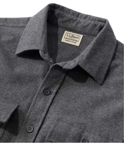 Men's Chamois Shirt, Slightly Fitted | L.L.Bean Everyday