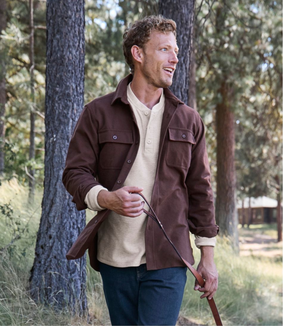 Men's Chamois Shirt, Slightly Fitted | L.L.Bean Everyday