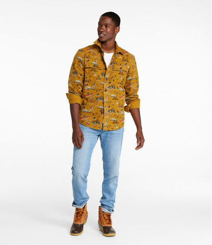 Men's Signature 1933 Chamois Cloth Shirt, Slim Fit, Pattern | L.L.Bean Value