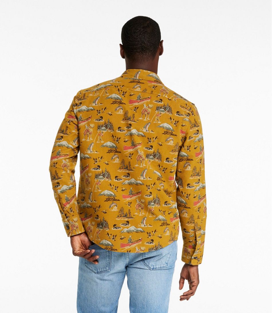 Men's Signature 1933 Chamois Cloth Shirt, Slim Fit, Pattern | L.L.Bean Value