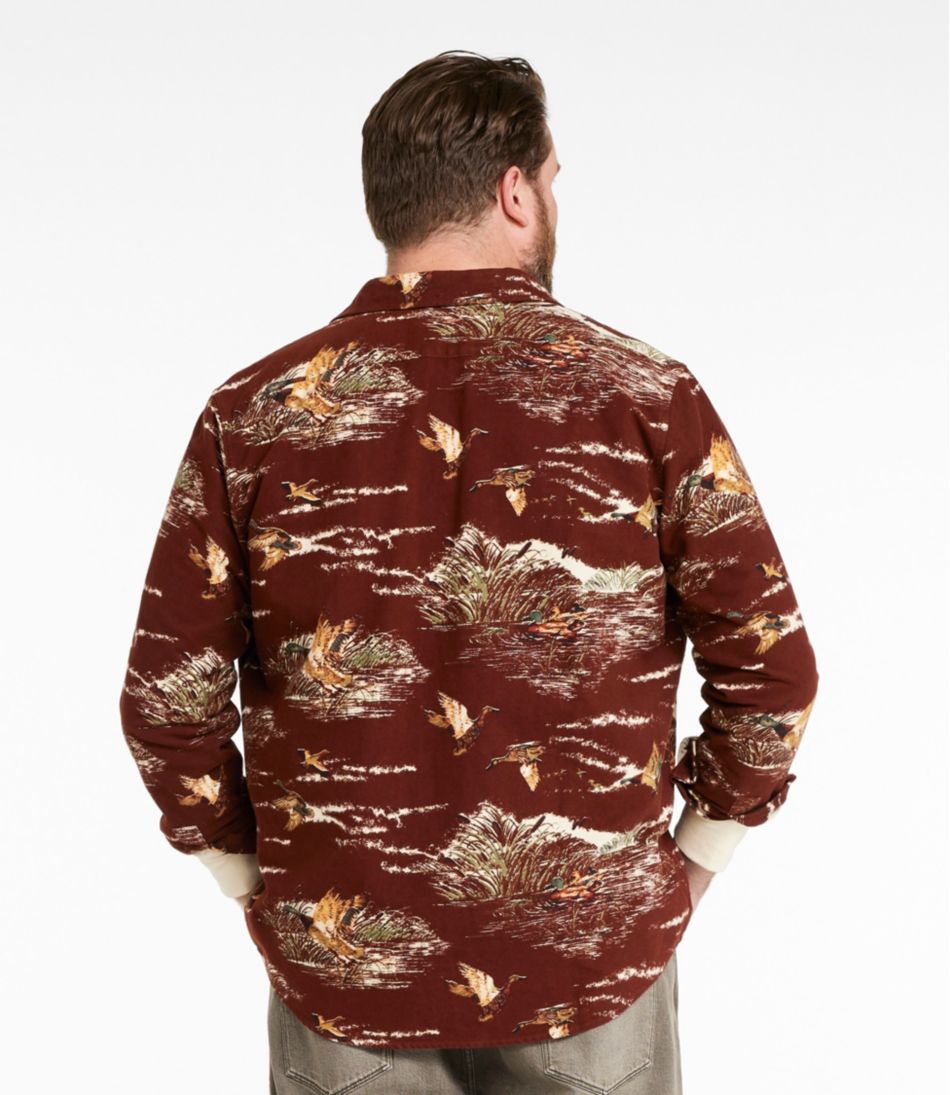 Men's Signature 1933 Chamois Cloth Shirt, Slim Fit, Pattern | L.L.Bean Value