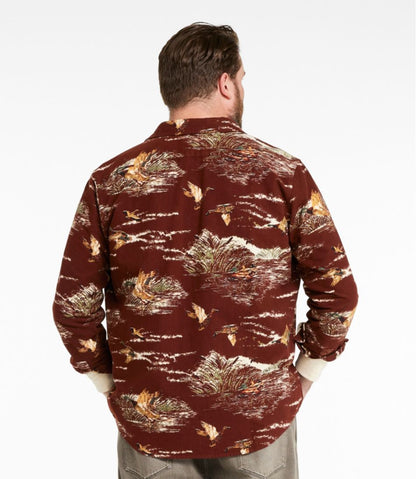 Men's Signature 1933 Chamois Cloth Shirt, Slim Fit, Pattern | L.L.Bean Value