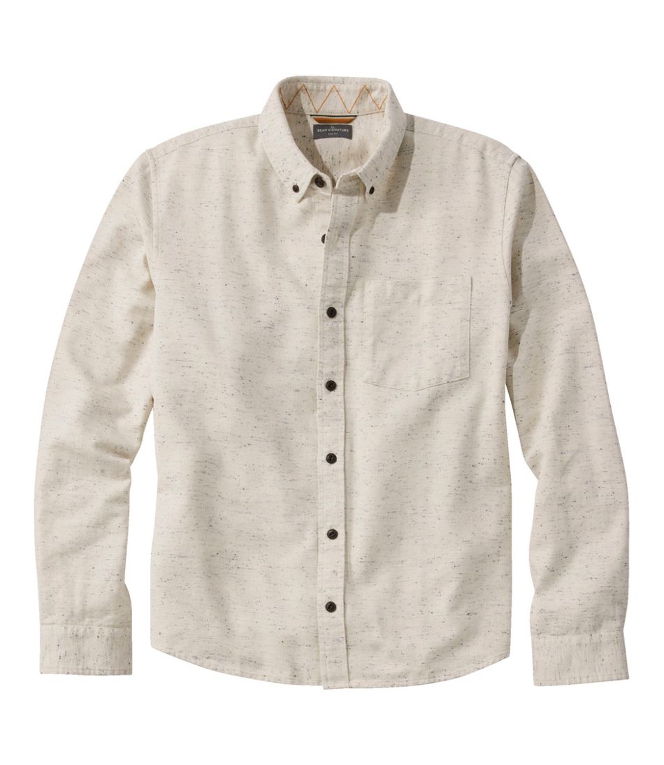 Men's Signature Donegal Woven Shirt, Long-Sleeve | L.L.Bean Latest