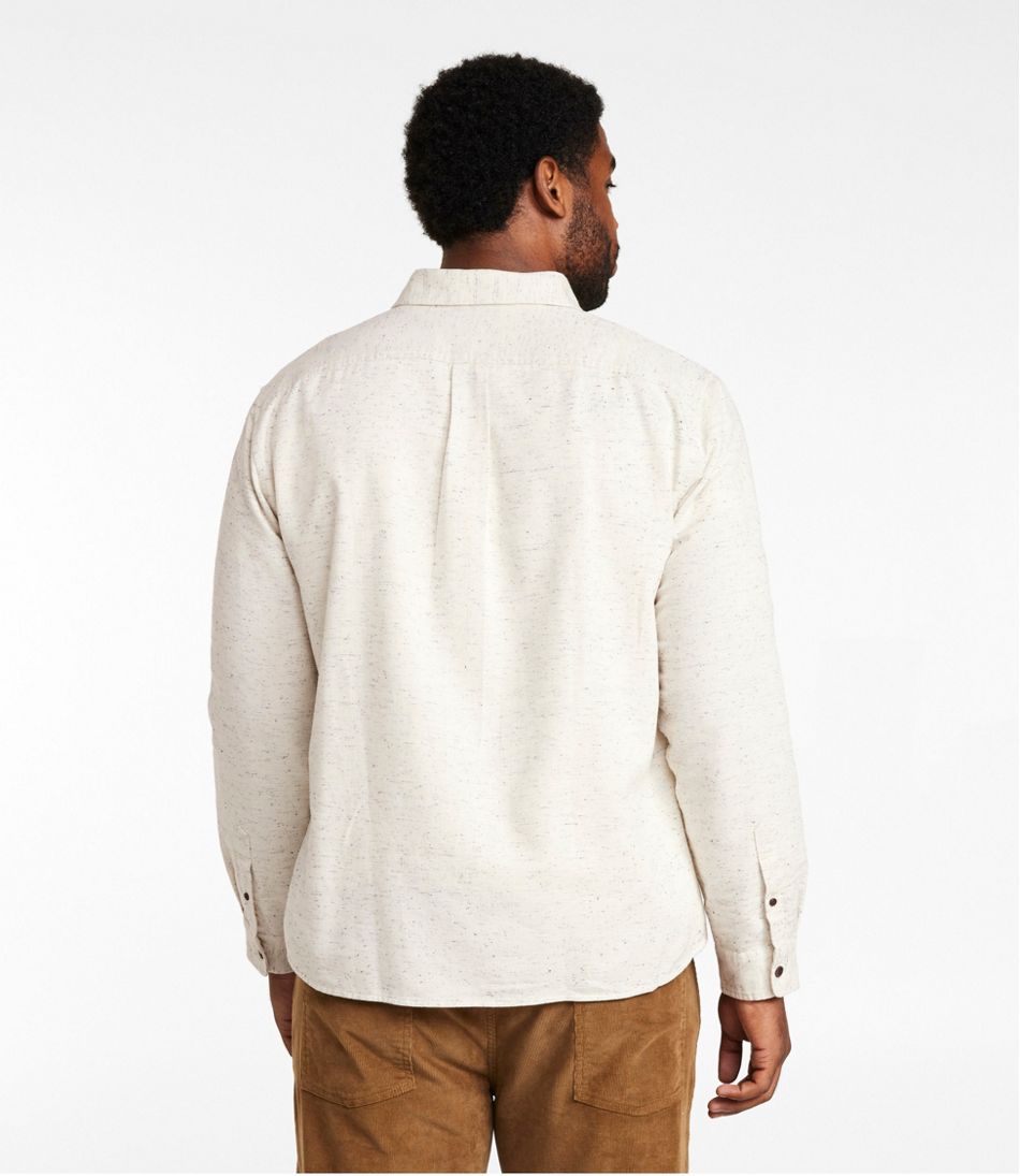 Men's Signature Donegal Woven Shirt, Long-Sleeve | L.L.Bean Latest