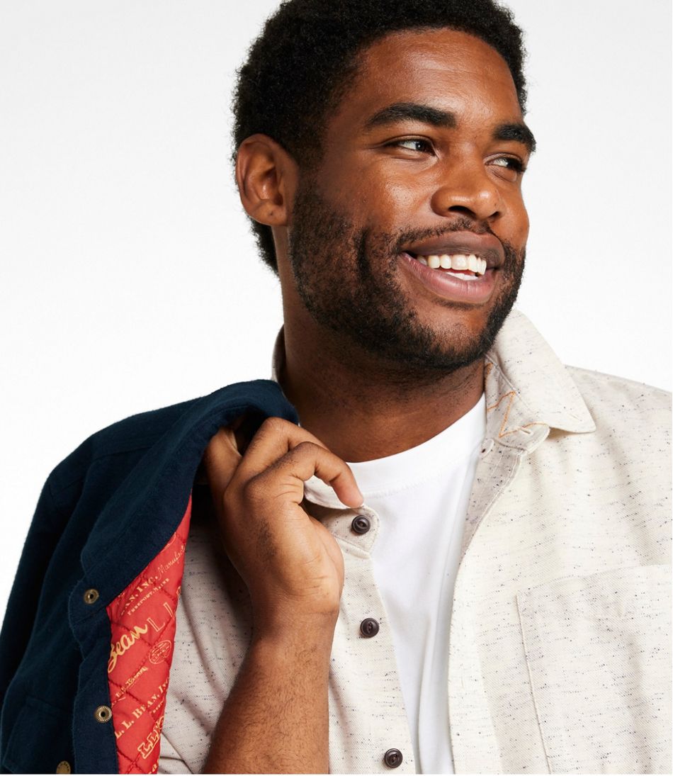 Men's Signature Donegal Woven Shirt, Long-Sleeve | L.L.Bean Latest