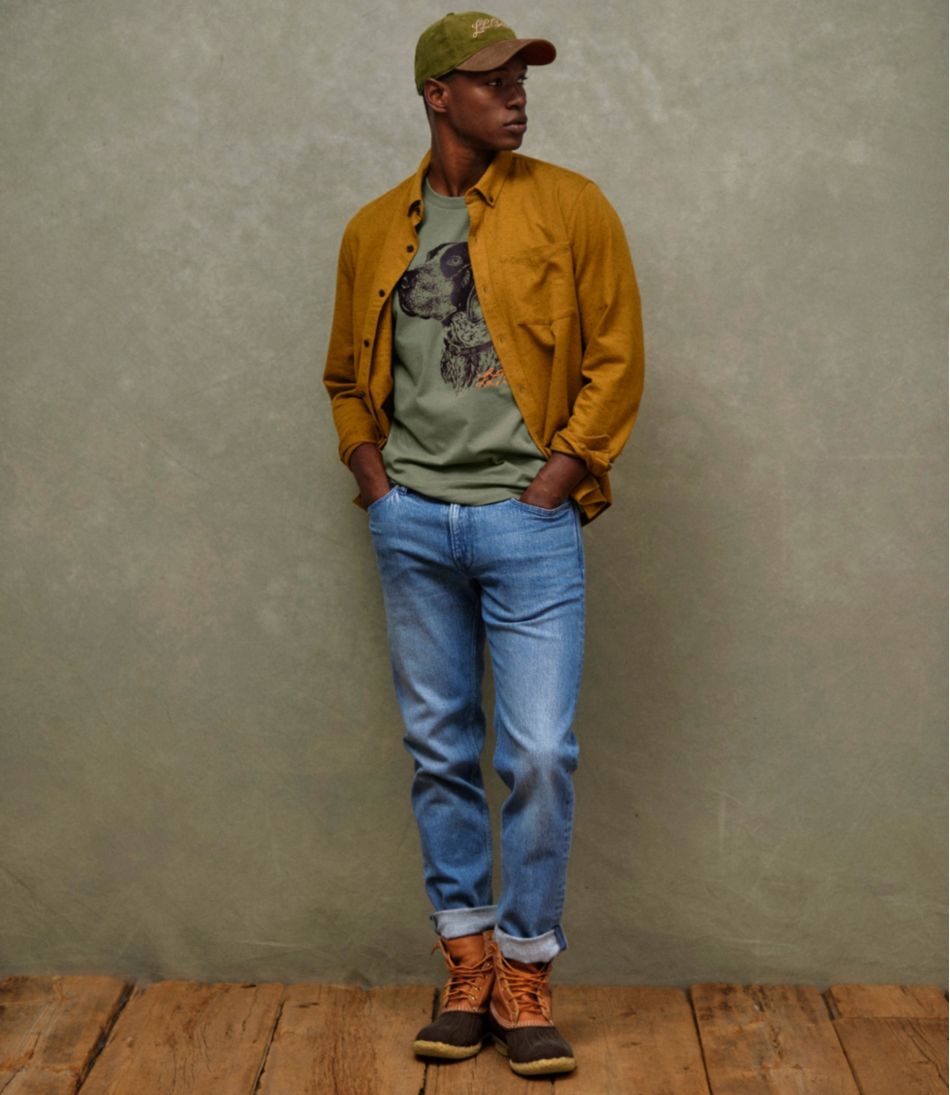 Men's Signature Donegal Woven Shirt, Long-Sleeve | L.L.Bean Latest