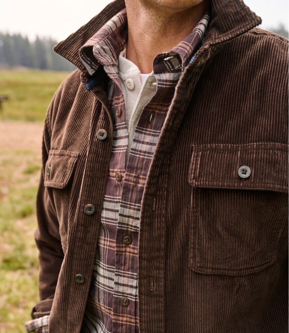 Men's Rangeley Corduroy Shirt, Slightly Fitted | L.L.Bean Recommended