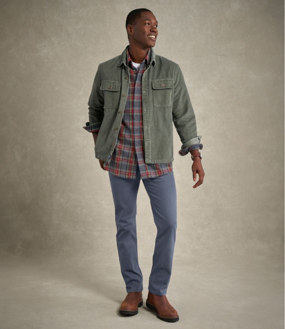 Men's Rangeley Corduroy Shirt, Slightly Fitted | L.L.Bean Recommended