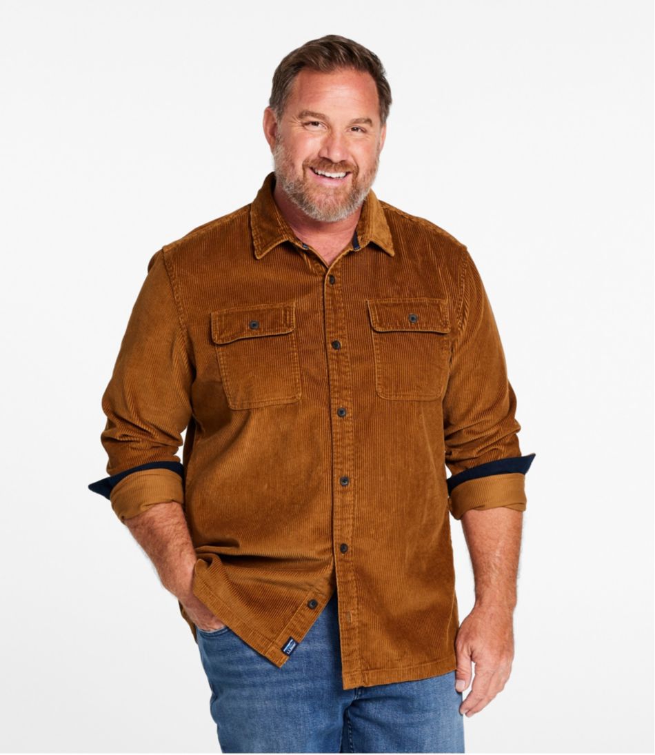 Men's Rangeley Corduroy Shirt, Slightly Fitted | L.L.Bean Recommended