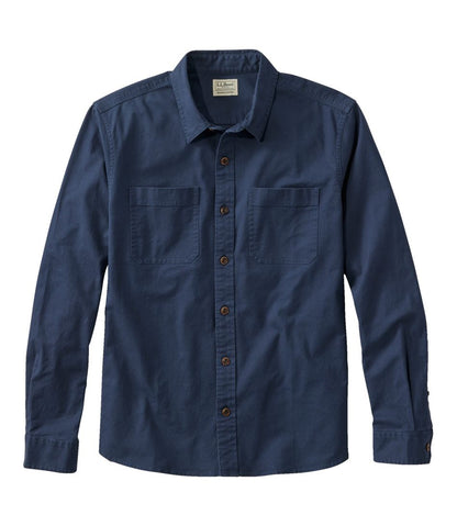 Men's BeanFlex® Twill Shirt, Slightly Fitted Untucked Fit, Long-Sleeve | L.L.Bean Exclusive