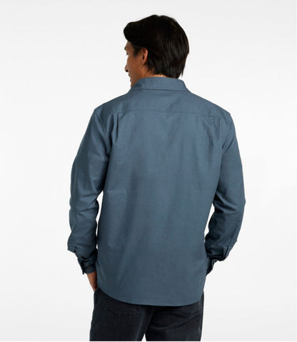 Men's BeanFlex® Twill Shirt, Slightly Fitted Untucked Fit, Long-Sleeve | L.L.Bean Exclusive