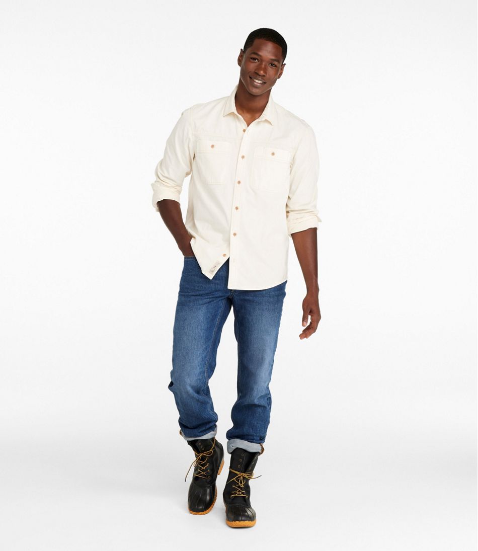 Men's Signature Washed Field Shirt, Slim Fit | L.L.Bean Signature