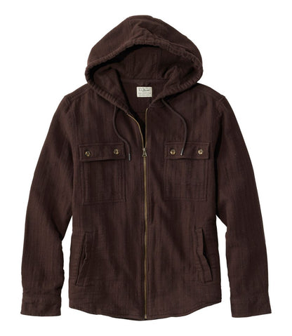 Men's 1912 Field Flannel Shirt, Hooded, Slightly Fitted Untucked Fit | L.L.Bean Classic