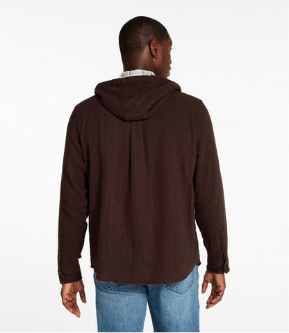 Men's 1912 Field Flannel Shirt, Hooded, Slightly Fitted Untucked Fit | L.L.Bean Classic
