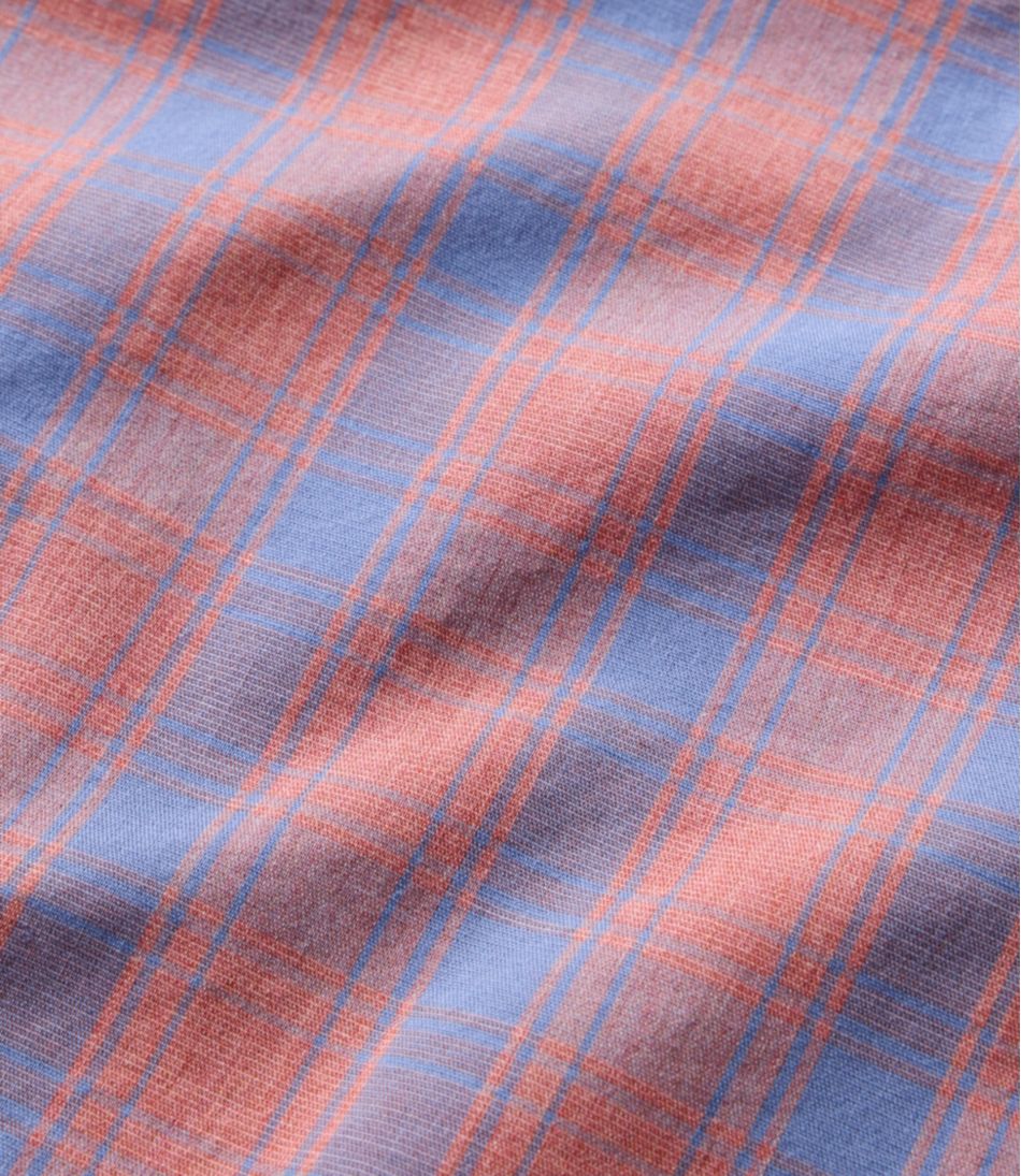 Men's Comfort Stretch Performance® Shirt, Long-Sleeve, Slightly Fitted Untucked Fit, Plaid | L.L.Bean Everyday