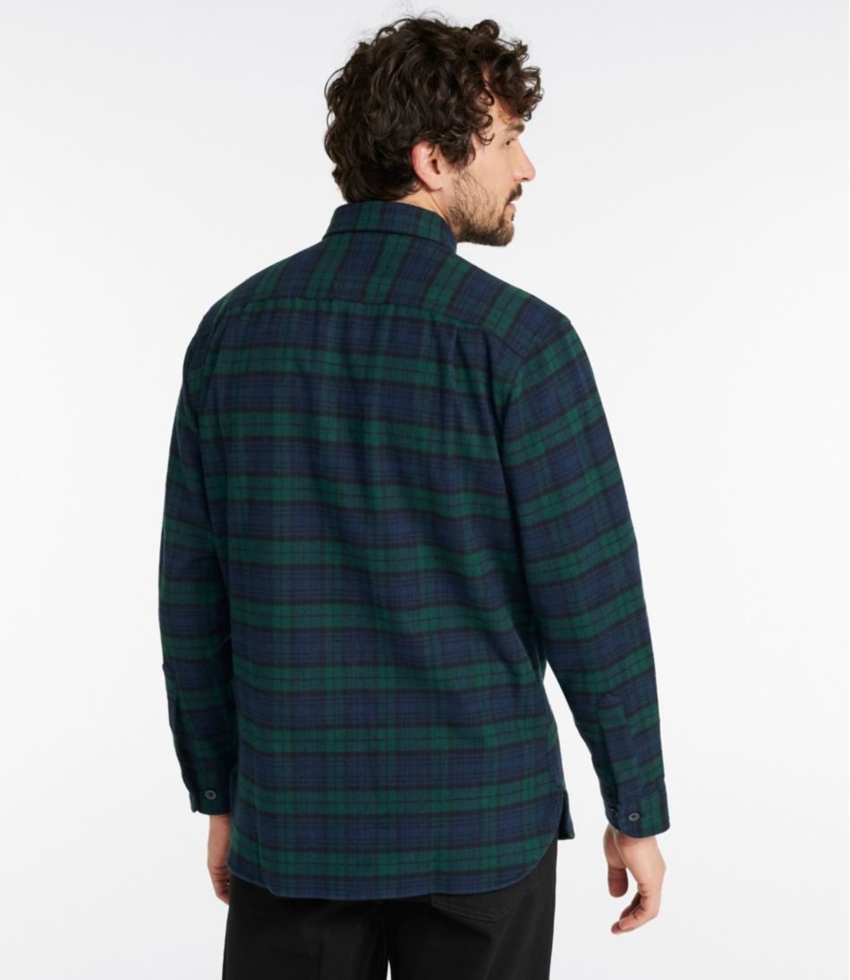 Men's Chamois Shirt, Slightly Fitted, Plaid | L.L.Bean Value