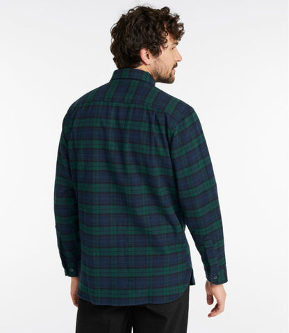 Men's Chamois Shirt, Slightly Fitted, Plaid | L.L.Bean Value