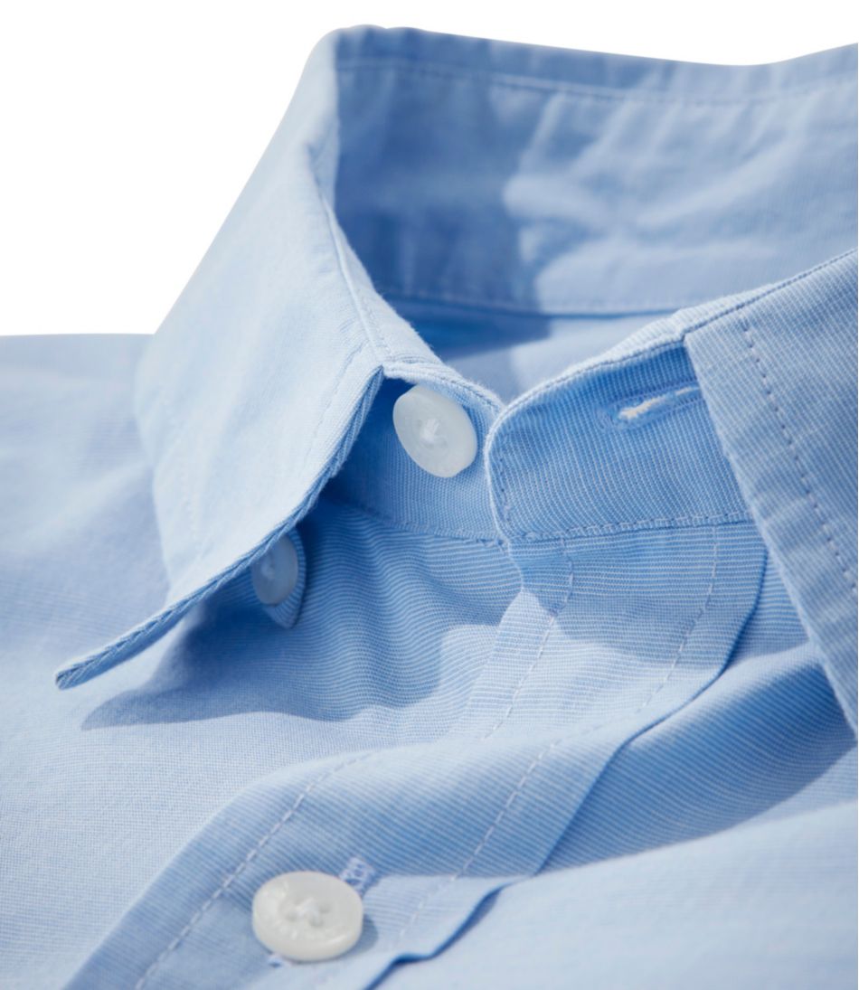 Men's Comfort Stretch Performance® Shirt, Long-Sleeve, Slightly Fitted Untucked Fit | L.L.Bean Great Value