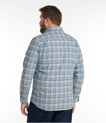 Men's Comfort Stretch® Oxford Shirt, Slightly Fitted Untucked Fit, Plaid | L.L.Bean Best Seller