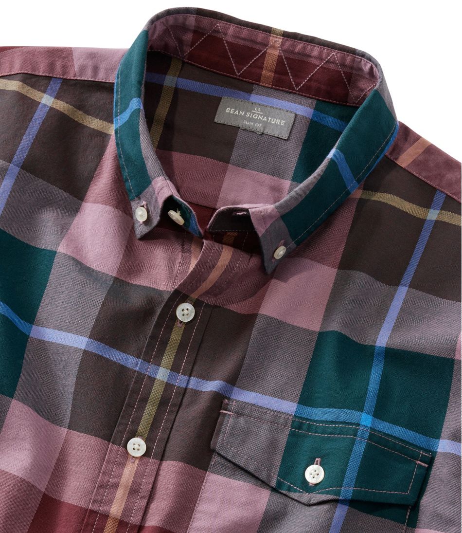 Men's Signature Premium Pima Cotton Oxford Shirt, Long-Sleeve | L.L.Bean Signature