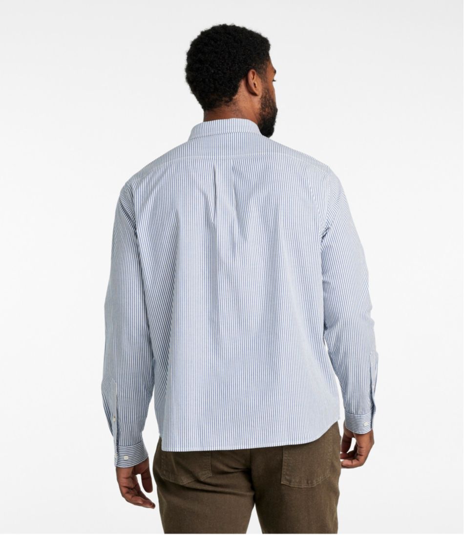 Men's Signature Stretch Poplin Shirt, Long-Sleeve, Slim Fit | L.L.Bean Classic