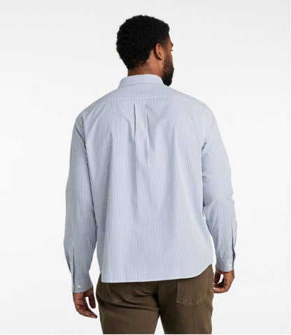 Men's Signature Stretch Poplin Shirt, Long-Sleeve, Slim Fit | L.L.Bean Classic