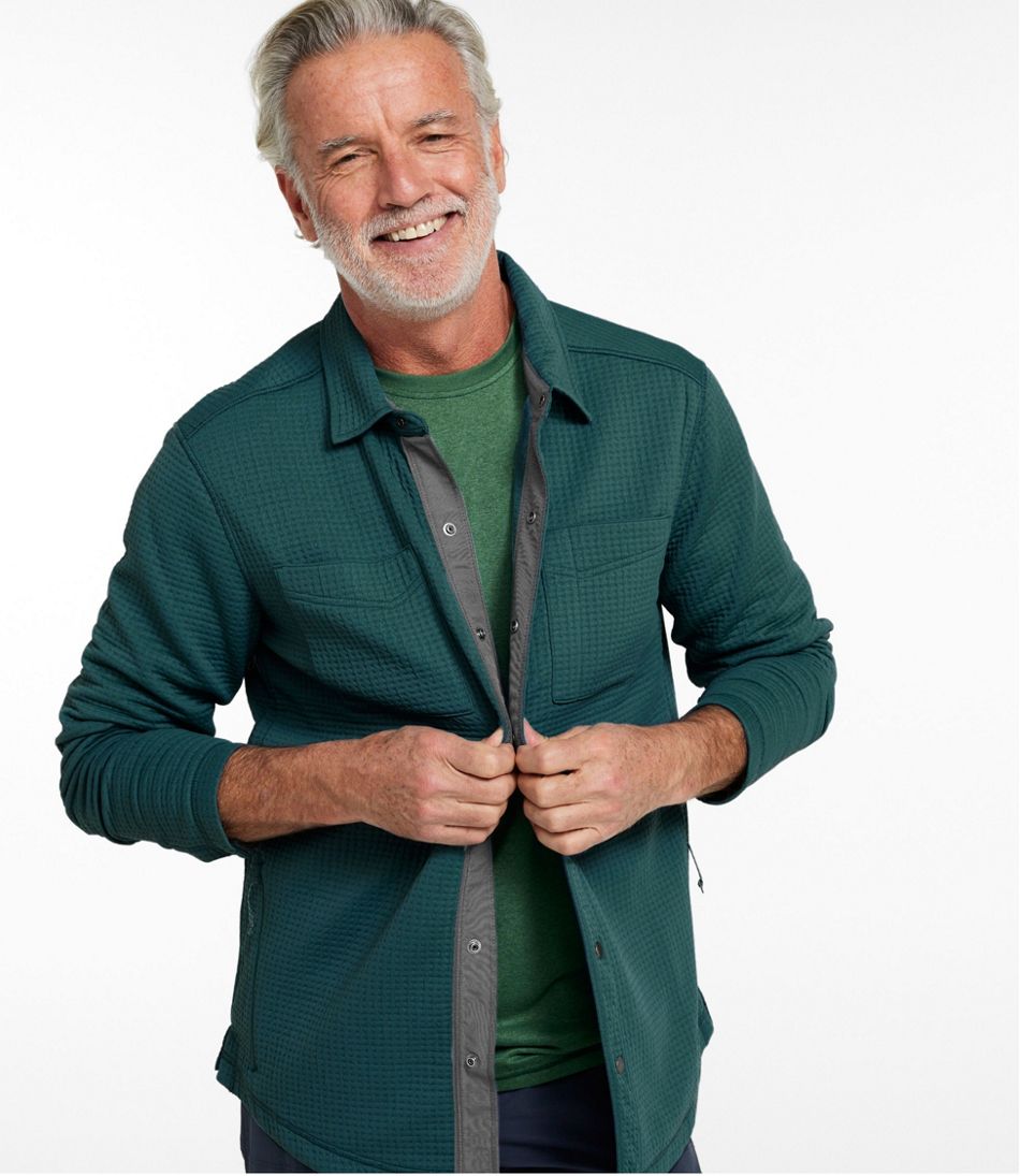 Men's Performance Waffle Shirt Jac | L.L.Bean Value