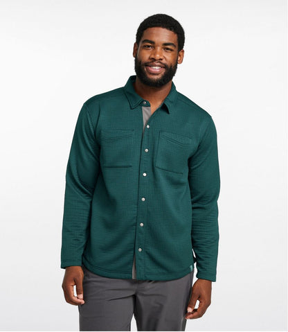 Men's Performance Waffle Shirt Jac | L.L.Bean Value
