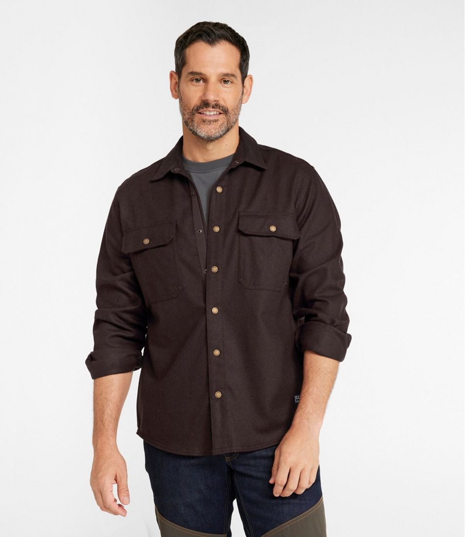 Men's Maine Guide Wool Field Shirt | L.L.Bean Latest
