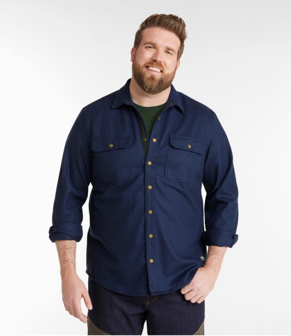 Men's Maine Guide Wool Field Shirt | L.L.Bean Latest