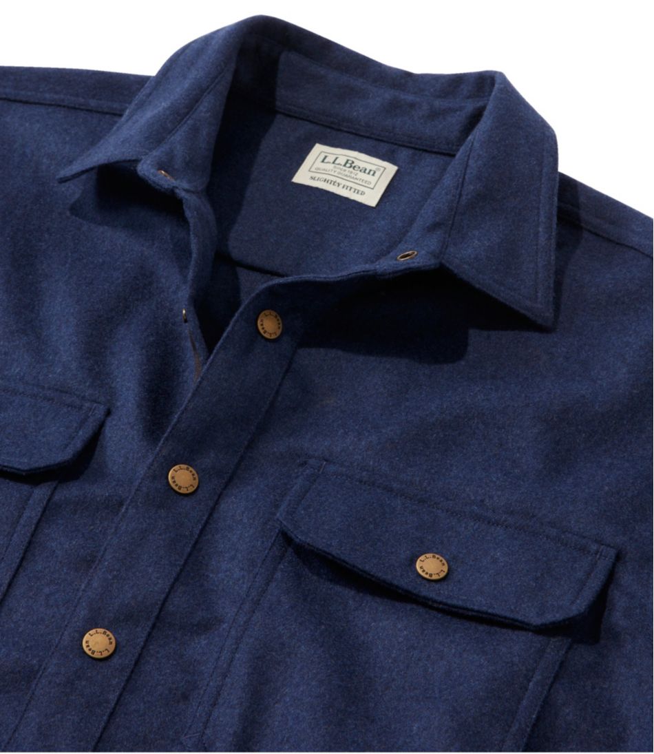 Men's Maine Guide Wool Field Shirt | L.L.Bean Latest