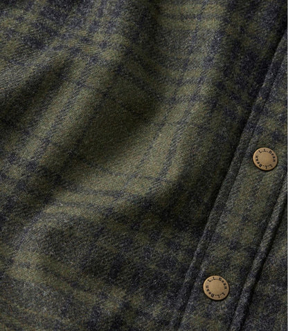 Men's Maine Guide Lightweight Lined Wool Field Shirt, Plaid | L.L.Bean Popular