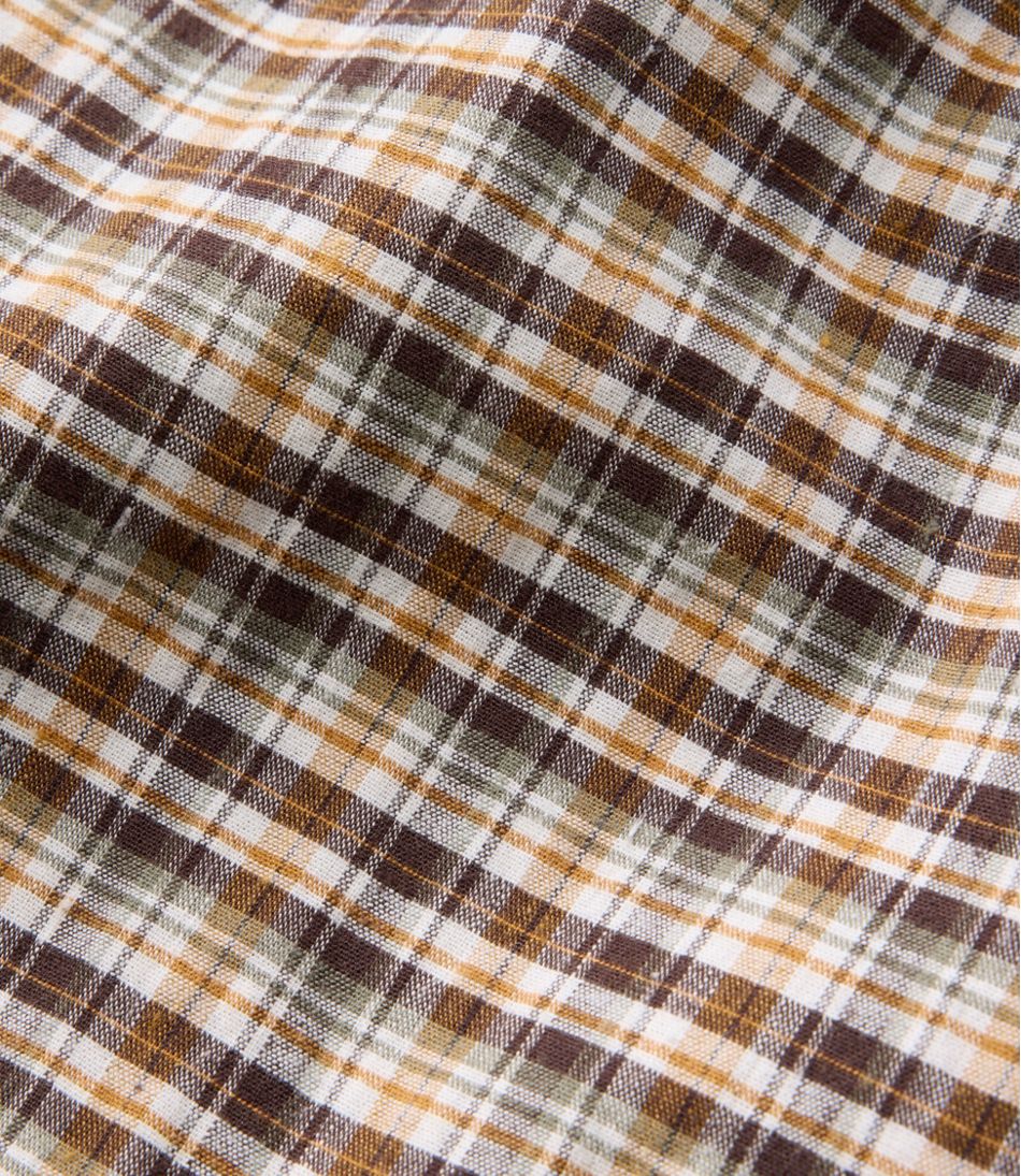 Men's Stonecoast Hemp Shirt, Short-Sleeve, Slightly Fitted Untucked Fit | L.L.Bean Recommended