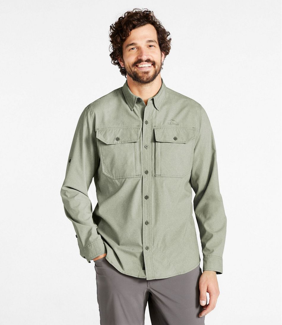 Men's No Fly Zone Shirt, Long-Sleeve | L.L.Bean Essential