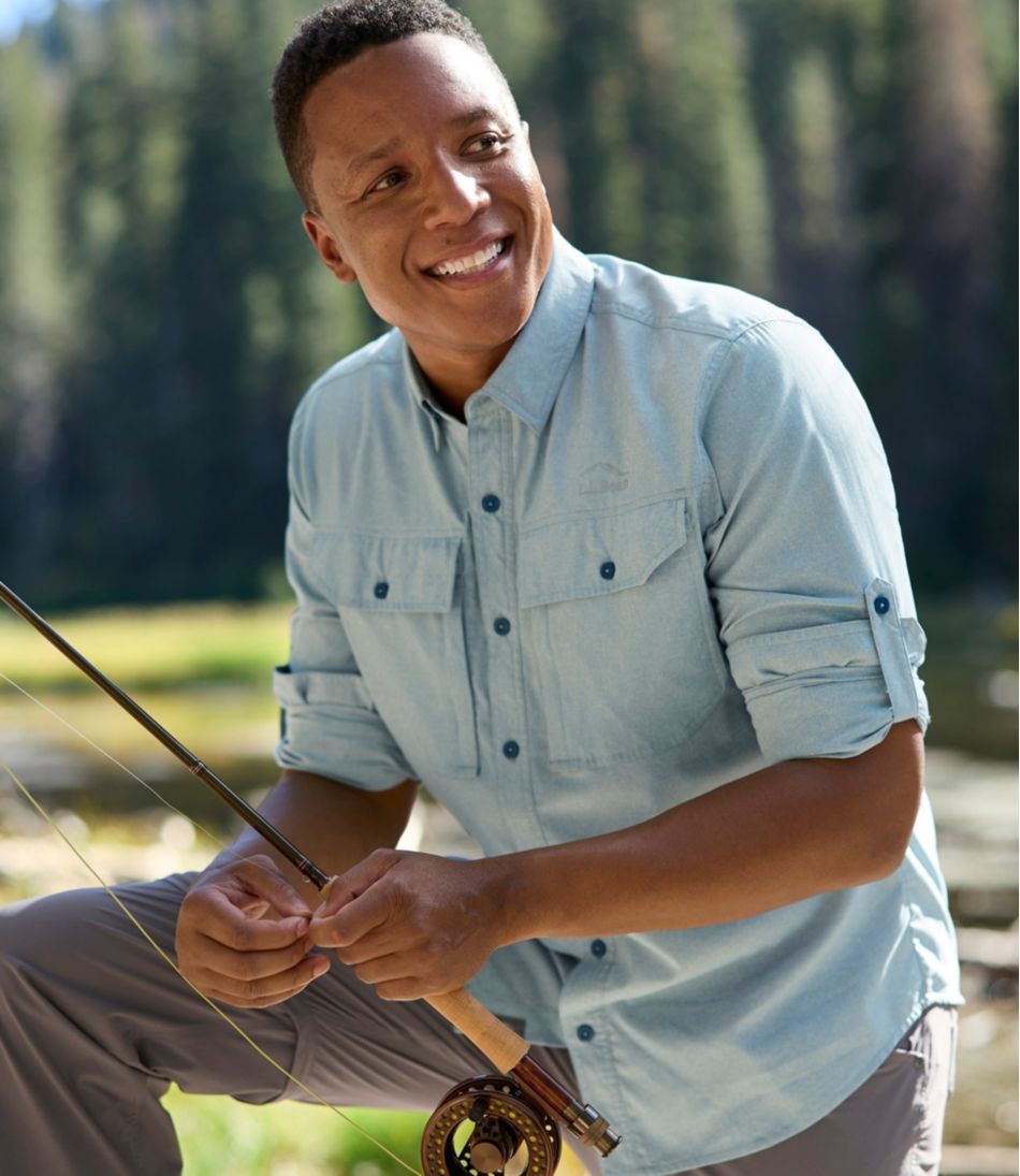 Men's No Fly Zone Shirt, Long-Sleeve | L.L.Bean Essential