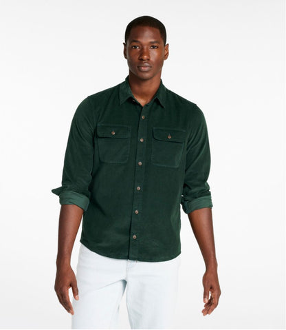 Men's Signature Microwale Corduroy Shirt | L.L.Bean Everyday