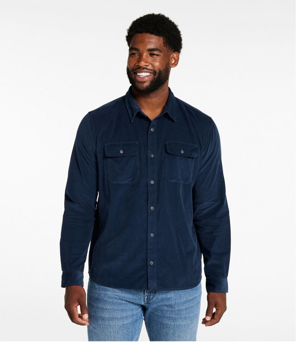Men's Signature Microwale Corduroy Shirt | L.L.Bean Everyday