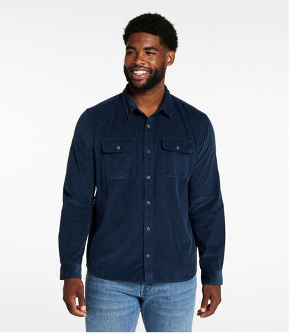 Men's Signature Microwale Corduroy Shirt | L.L.Bean Everyday