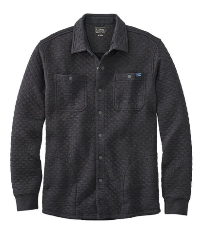 Men's Quilted Sweatshirts, Snap Overshirt | L.L.Bean Latest